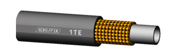 Hydraulik-Schlauch 1 TE - EN 854 mit 1 Textilgeflechteinlage
